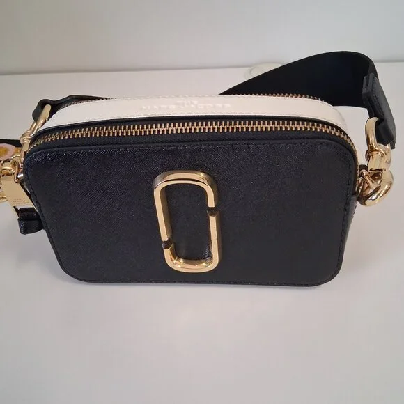 Marc Jacobs Bag, Cb Snapshot, The Snapshot, New Black Multi Color Gently Used - Picture 2 of 8